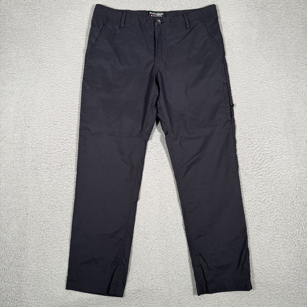 686 Mens Everywhere Featherlight Chino Pant - Slim Fit - Black - Size Large